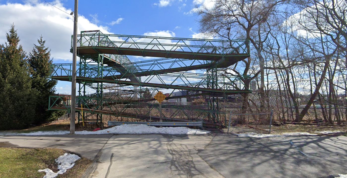 drury pedestrian bridge burlington