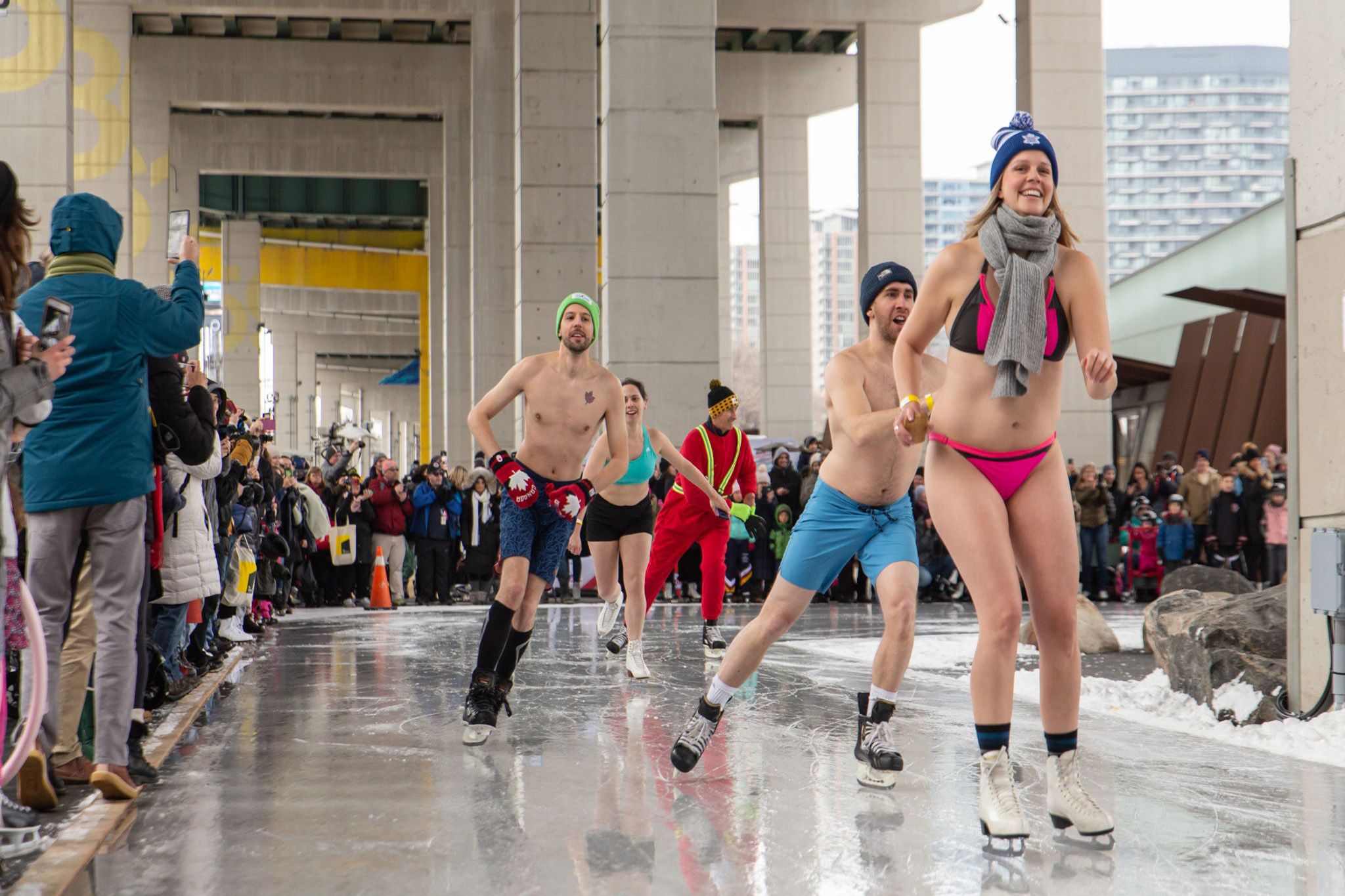 the bentway skating