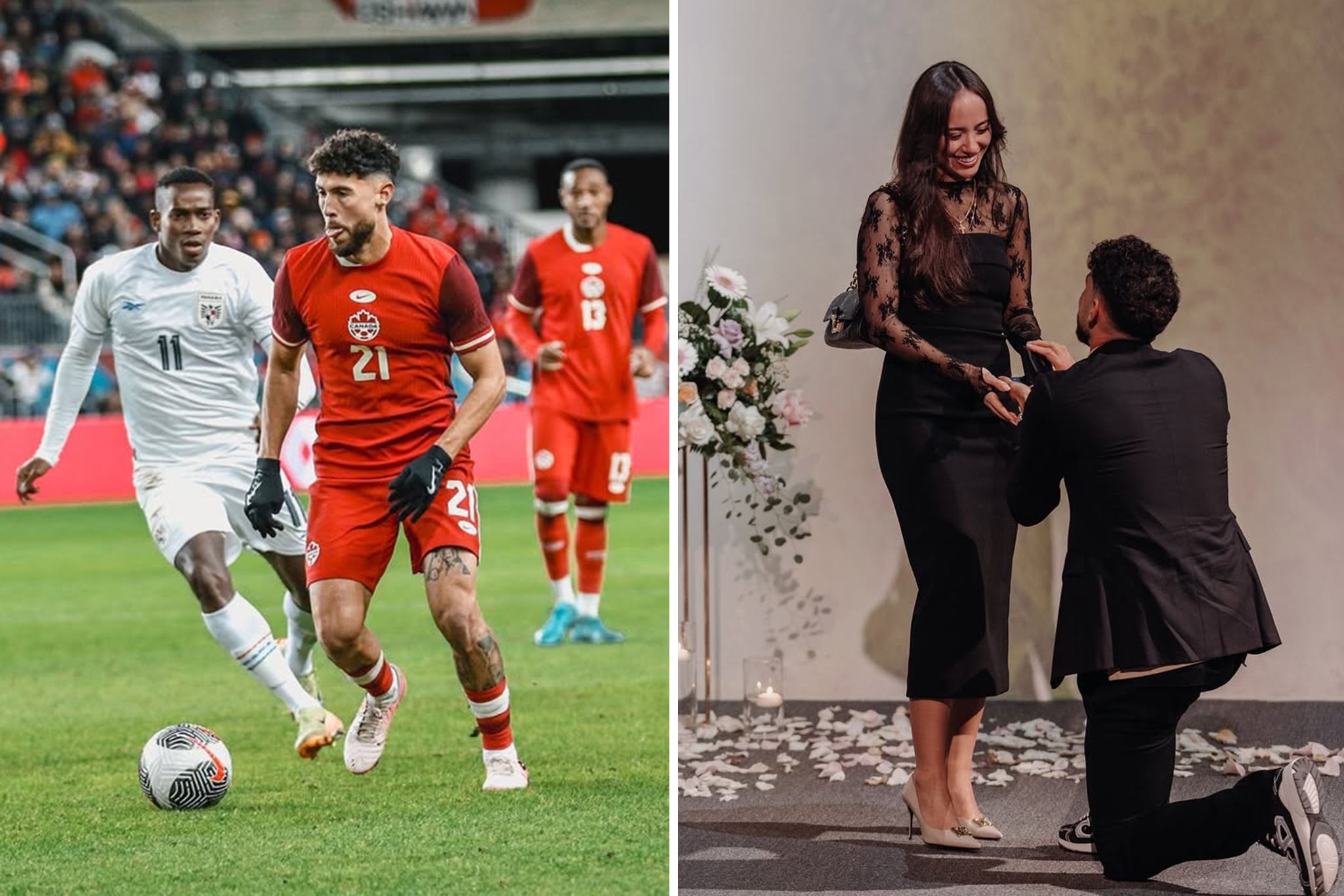 jonathan osorio soccer engaged